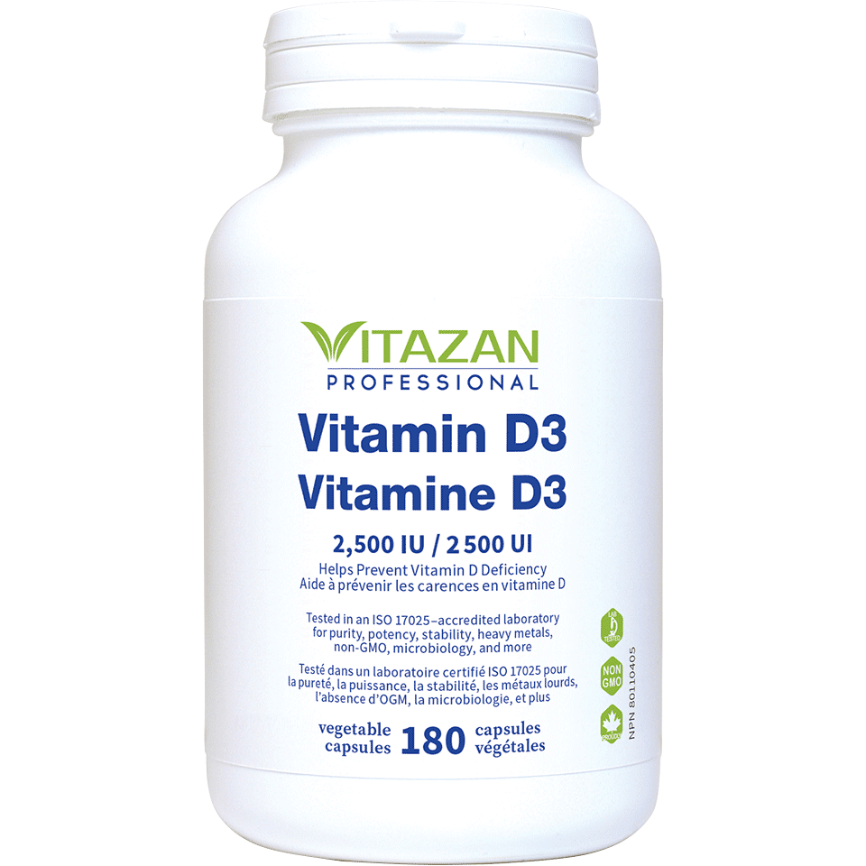 Vitamin D3 (2,500 IU)