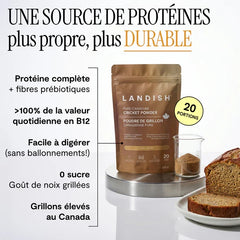 Poudre de grillon Canadien