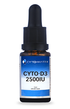 Cyto D3 Drops 2500IU - MCT Base