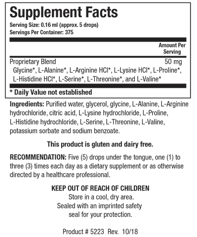 Amino Acid Quick Sorb