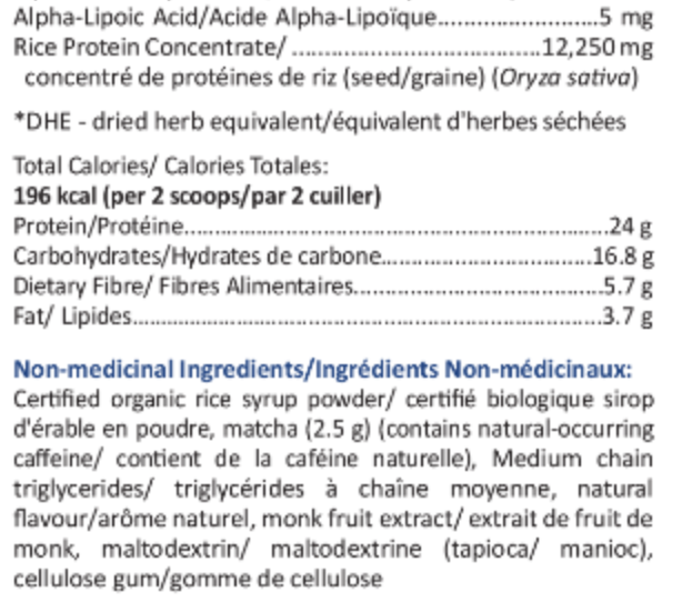 SynerClear (Support Detox) (Biologique)** (Matcha)